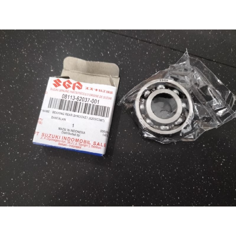 Bearing laher nap gir 6203 Suzuki 08113-62037-001 original SGP