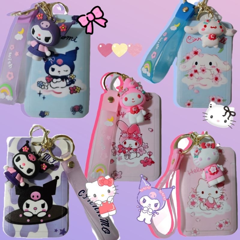 

gantungan id card Sanrio kuromi hellokitty MURAH