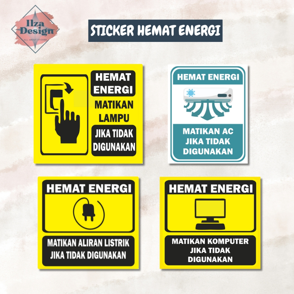 

ILZA.DESIGN / STIKER MATIKAN LAMPU /STIKER MATIKAN AC / STIKER CABUT COLOKAN