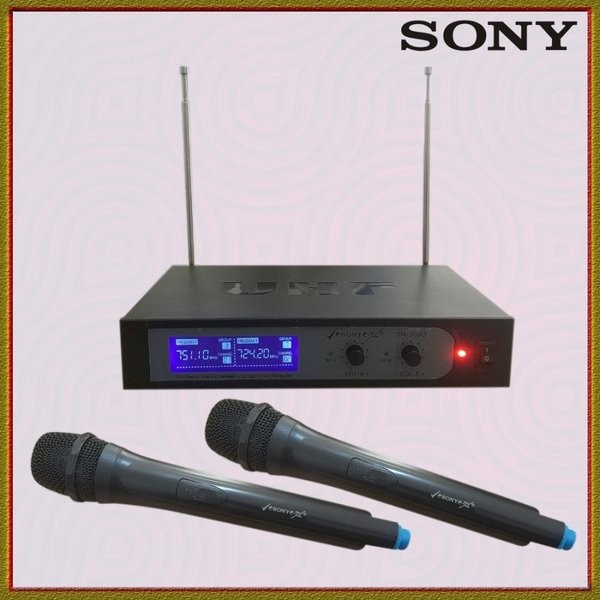 Mic Microphone Wireless dan Receiver Digital Sony SN 909D