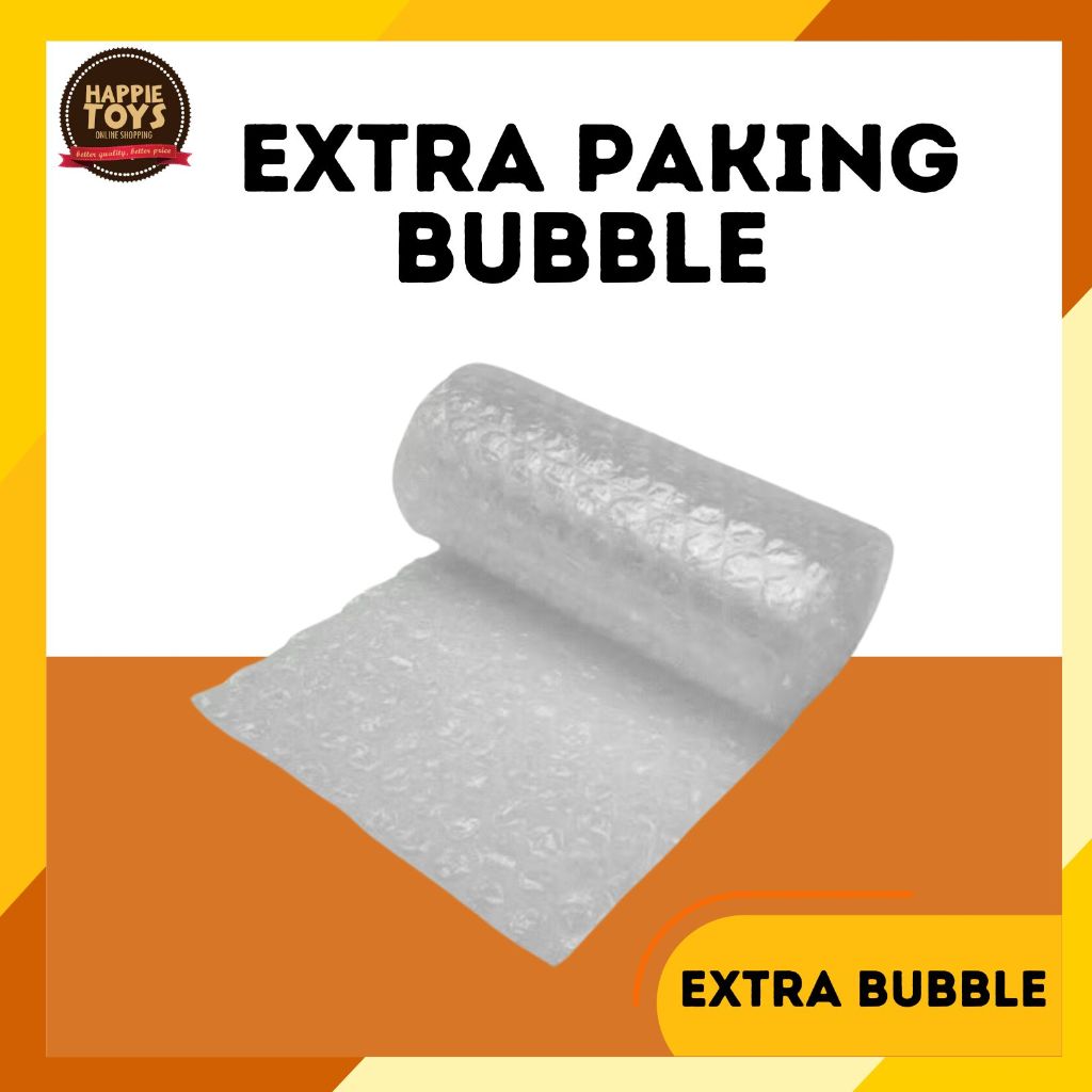 

EXTRA BUBBLE WRAP untuk pelindung tambahan packaging pengaman paket