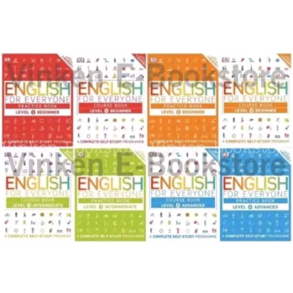 

{VINKEN} English for Everyone Coursebk Practice Beginner Intermediate Advanced