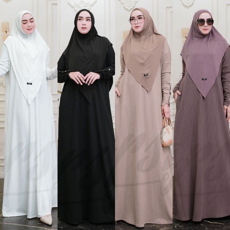 GAMIS WANITA HAYYA SET SYARI(FZ)