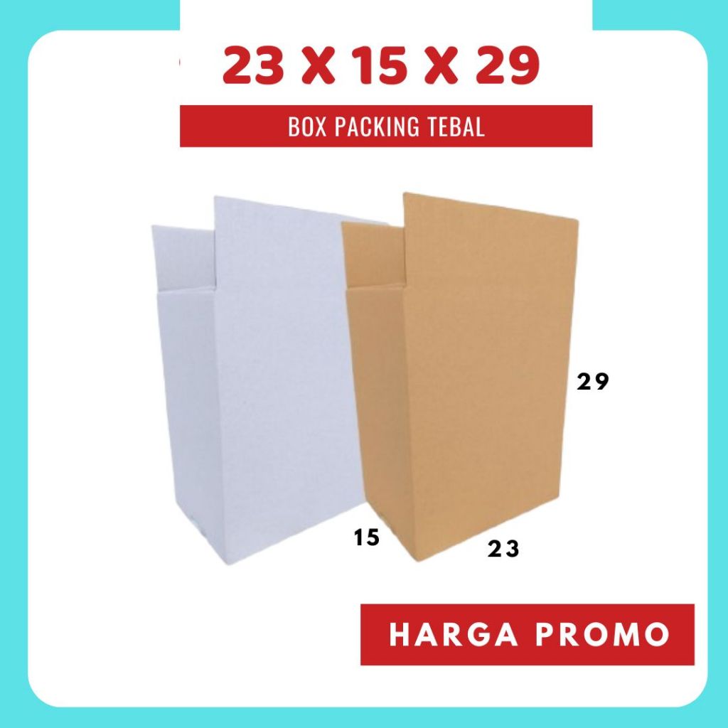 

Box Packing 23x15x29 Kardus A1 Karton Dus Kotak Kemasan Sparepart Jamu Madu Assesoris