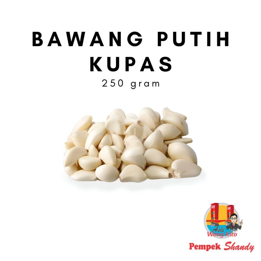 

Bawang Putih Kupas 250gram