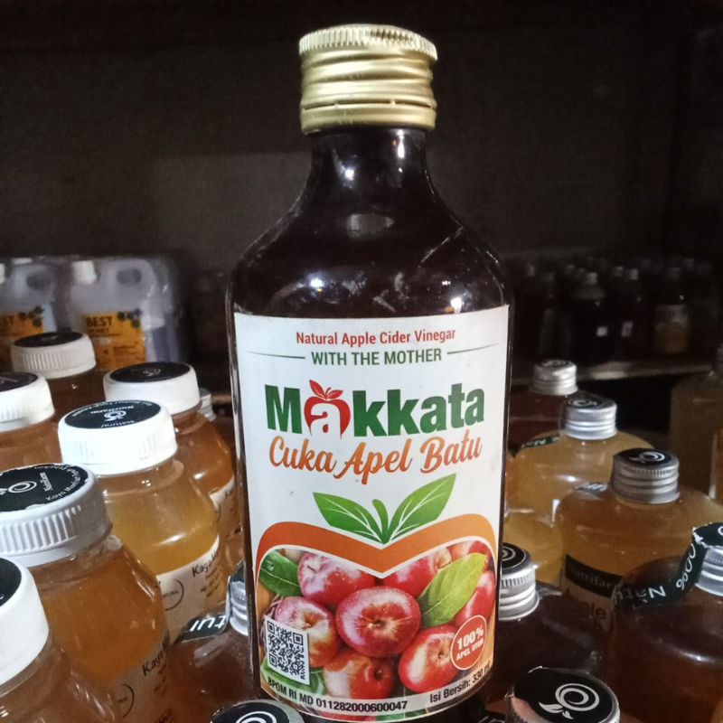 

Cuka Apel Batu Makkata 330Ml