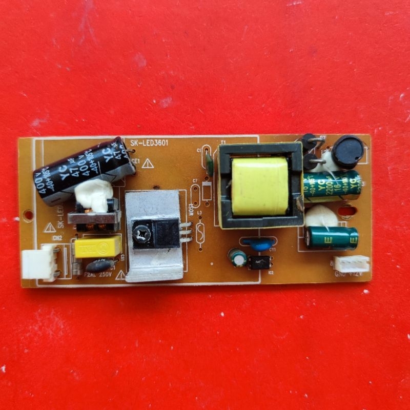 psu power suplay regulator tv MITOCHIBA 22" LED TV 2922 19 LED TV