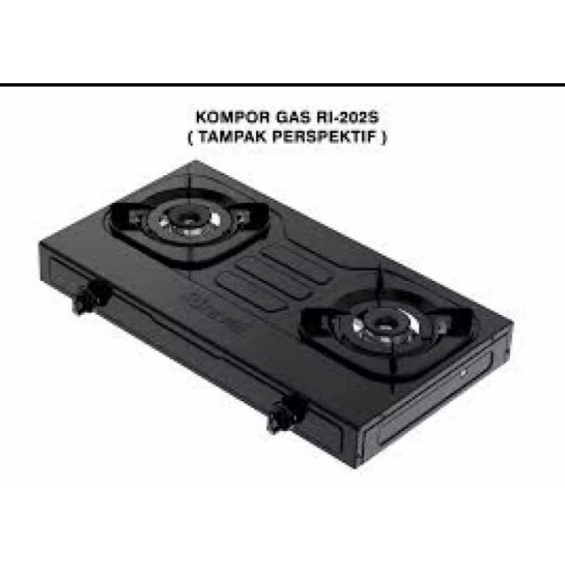 kompor gas rinai bekas