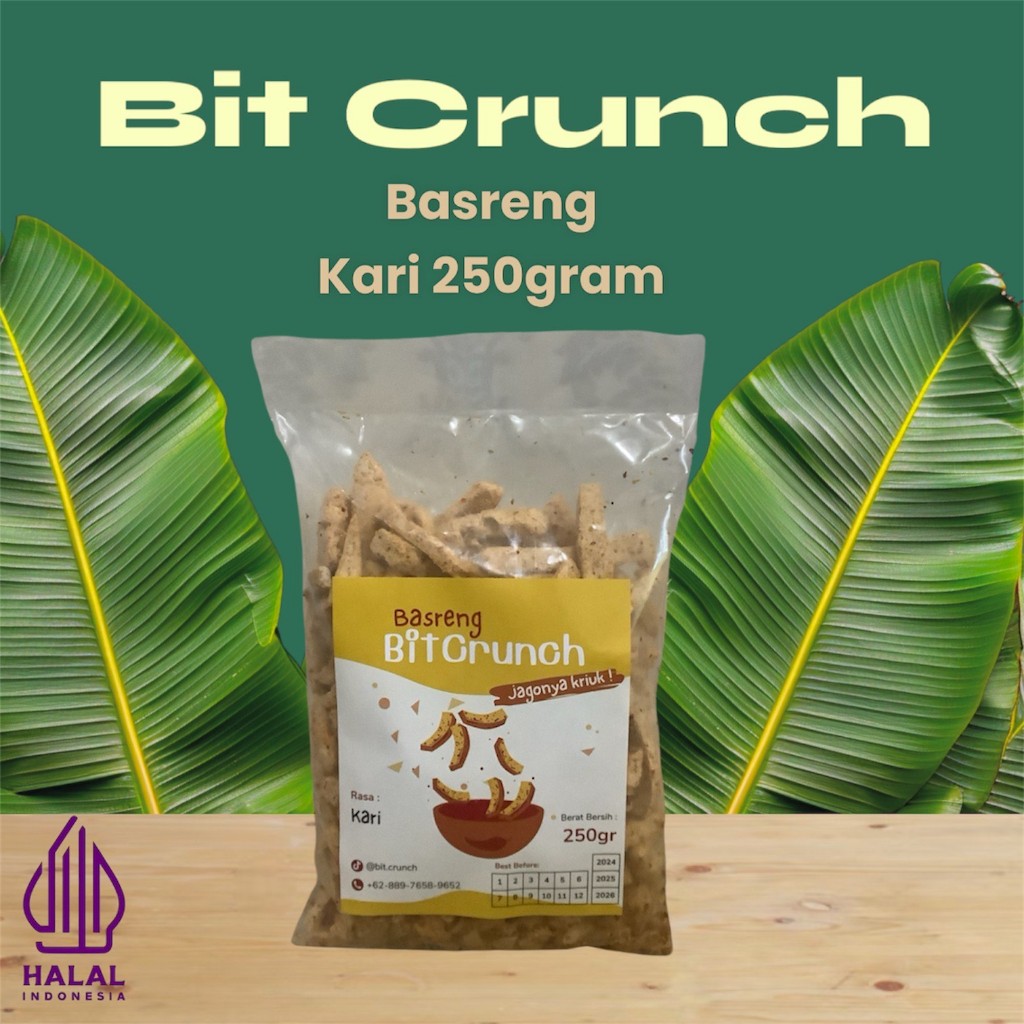 

[FLASH SALE] Basreng Kari 250 Gram Bit Crunch