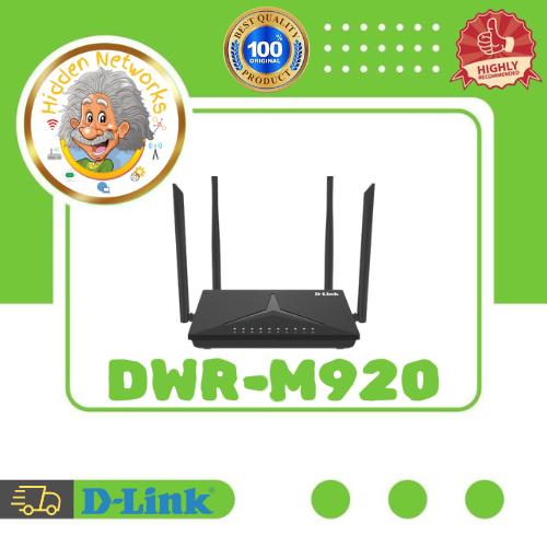 DLINK DWR-M920 N300 4G LTE Router