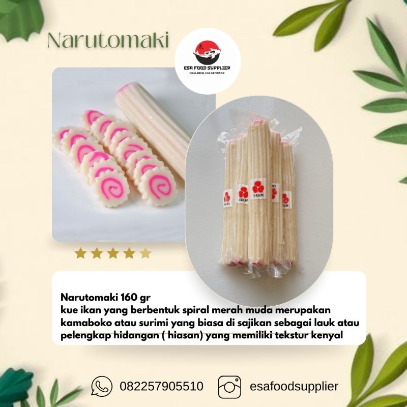 

NARUTOMAKI KUE IKAN 160 GR
