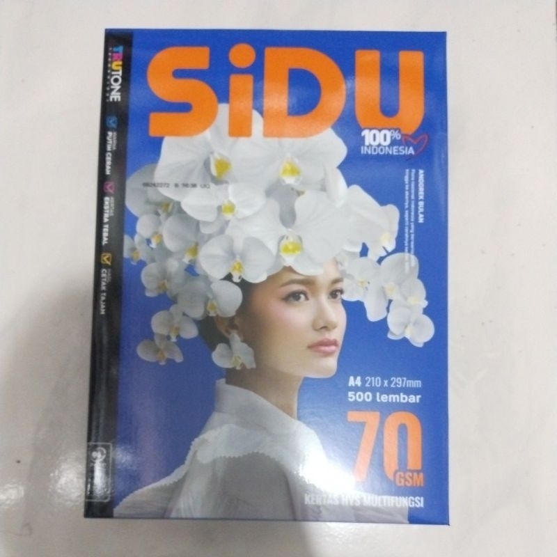 

Kertas HVS A4 70gram SIDU