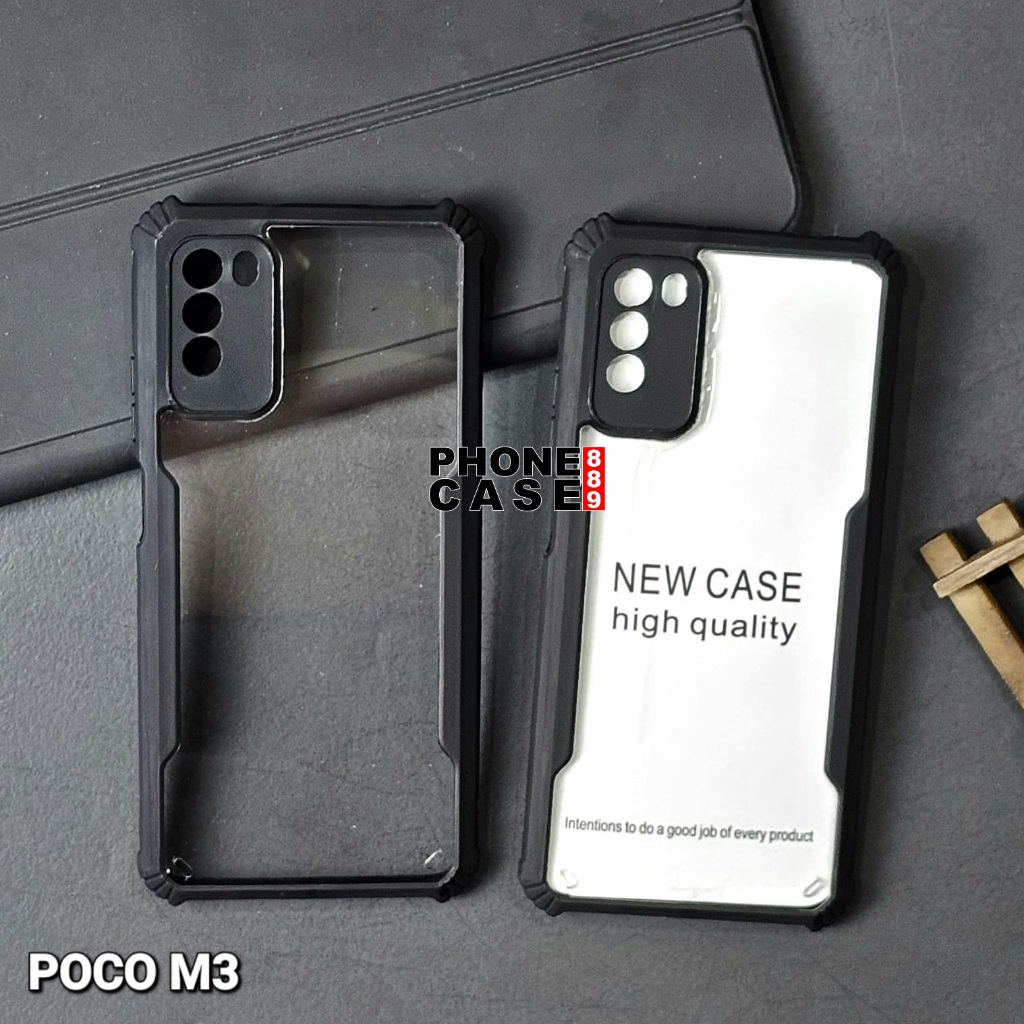 POCO M3 CASE ARMOR SHOCKPROOF CASE FUSION POCO M3