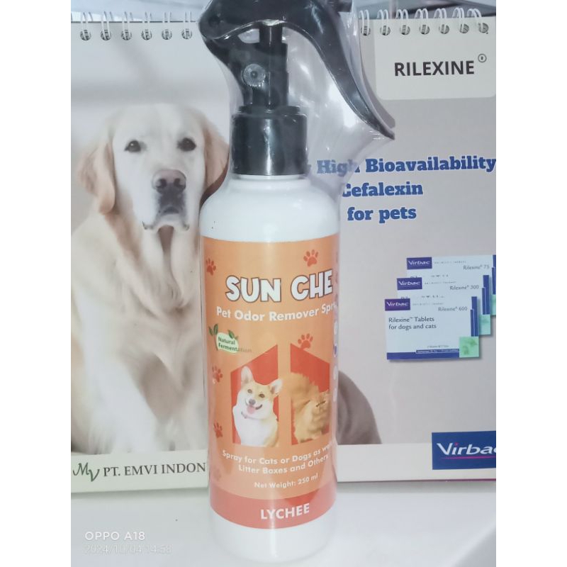 sun che pet odor