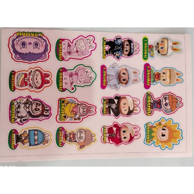

STIKER LABUBU 7CM 1.LEMBAR ISI 16.PCS