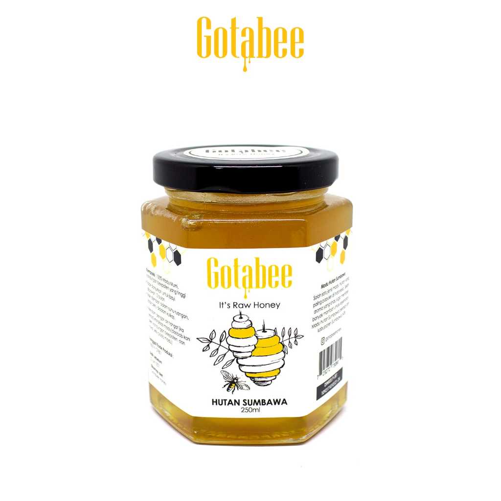 

Gotabee Raw Honey Sumbawa 350gr