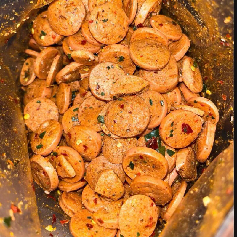 

Sosis kriuk pedas daun jeruk