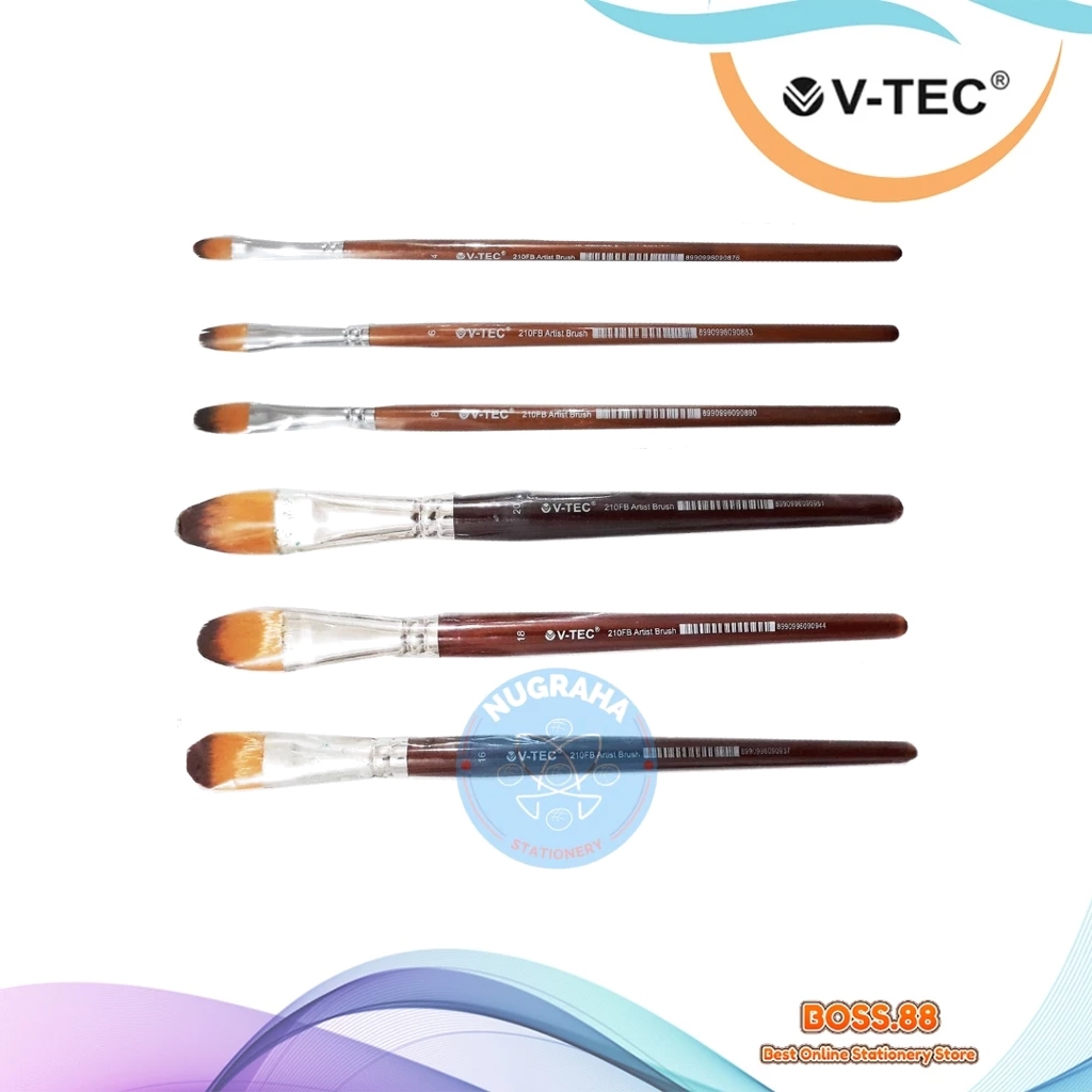 

BRUSH / KUAS V-TEC TYPE 210FB (1 PCS)