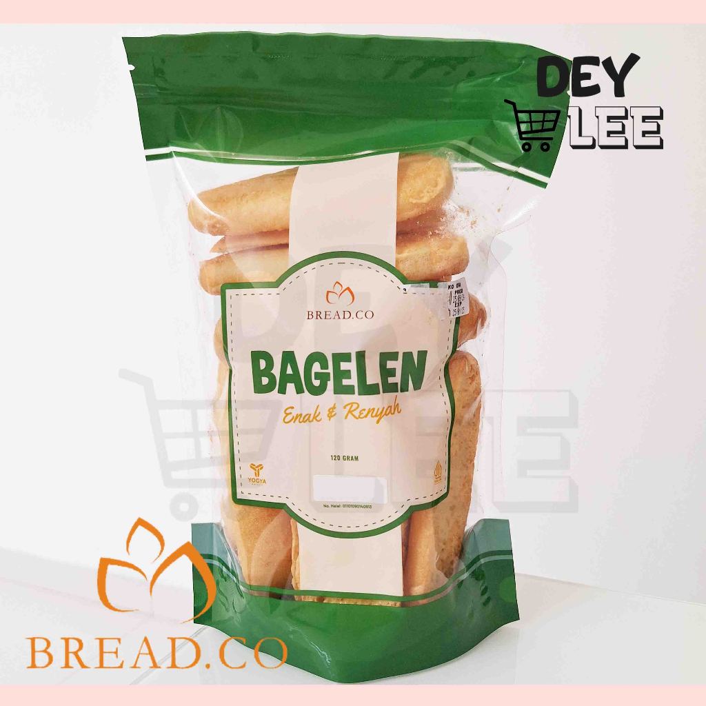 

BREADCO Bagelen Kering ORIGINAL 120g Kemasan Plastik Bandung