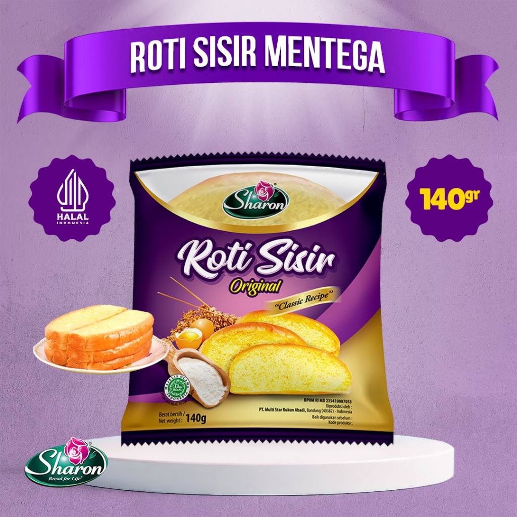 

Roti Sisir Original Sharon Bakery 140gr