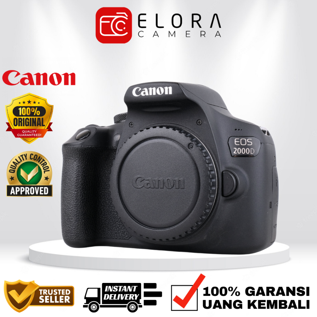 Canon EOS 2000D Body Only / Kamera DSLR Canon EOS 2000D Body Only / Canon 2000D 2000 D BO