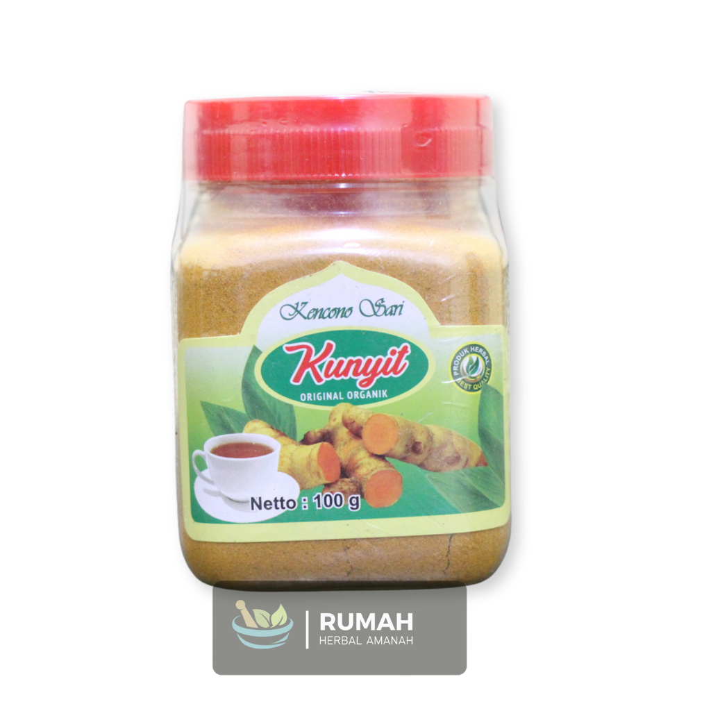 

Kunyit Bubuk Organik Kencono Sari Asli Original 100 gram