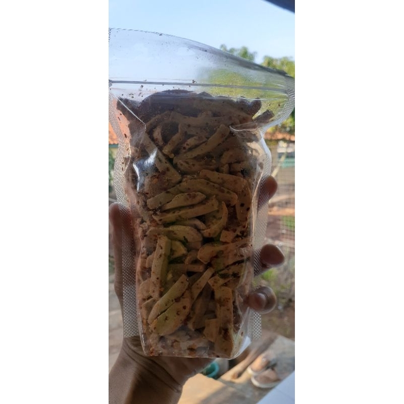 

Basreng viral pedas dan original daun jeruk isi 250 gram