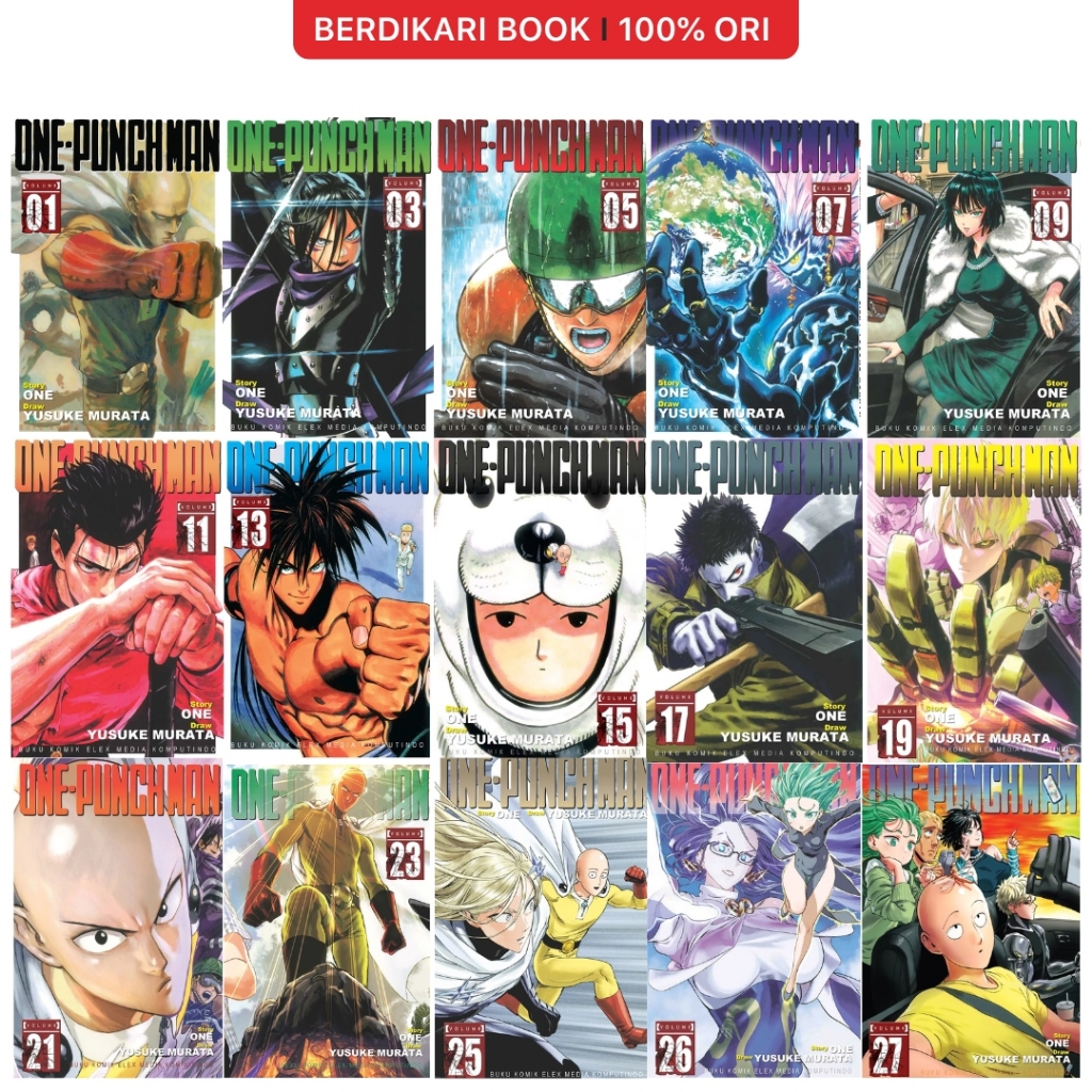 Berdikari - Komik One Punch Man Vol 1-30 - Gramedia