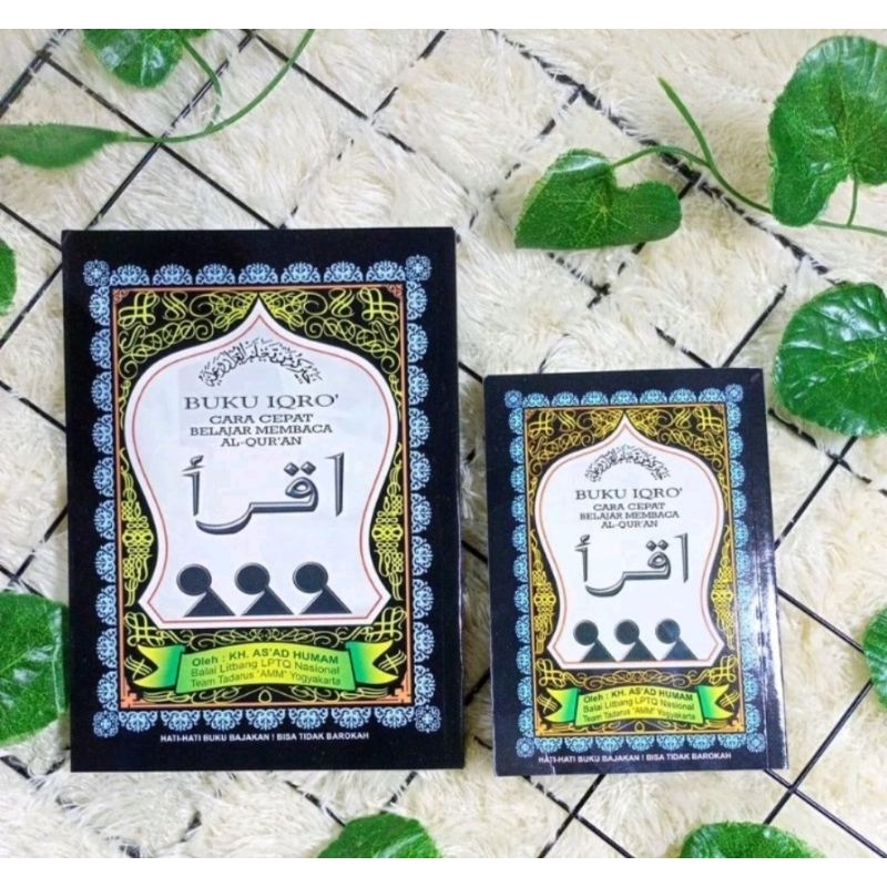 BUKU IQRO JILID 1-6 BUKU MENGAJI