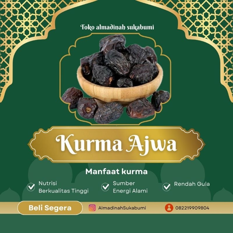 

KURMA AJWA JUMBO 1KG