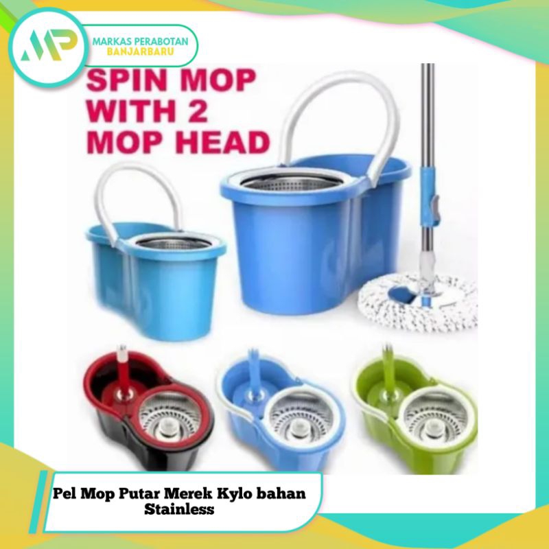 Alat Pel Otomatis HA / Pel Mop Magic VANSTAR / Pel Lantai Putar 360 Derajat