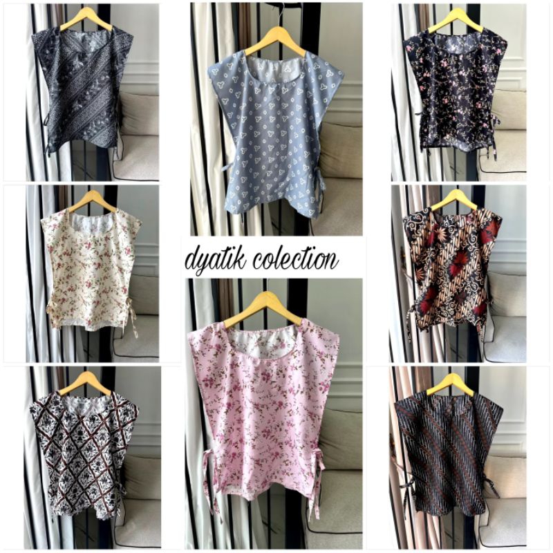 Vest Rompi Batik Wanita Modern Outer Batik