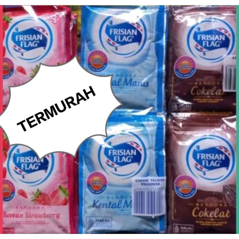 

Susu Bendera Frisian Flag per pack (38gr x 6pcs)