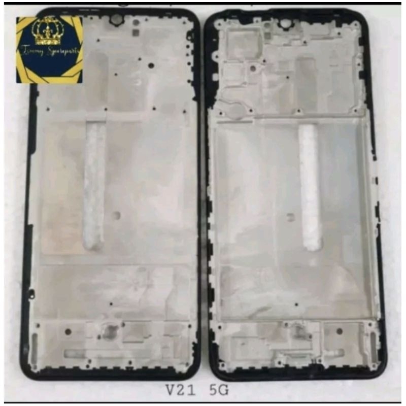 FRAME DUDUKAN LCD TULANG TENGAH VIVO V21 5G V2050