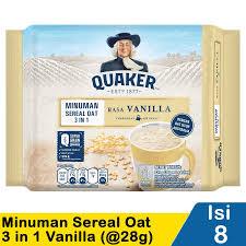

Quaker minuman sereal 3in1 8x28g