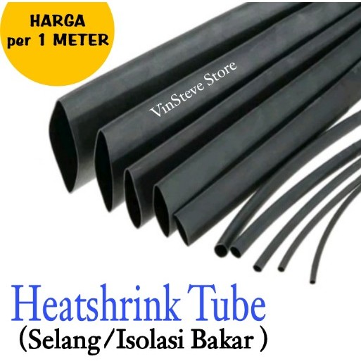 Selang Bakar | Isolasi Bakar | Selongsong Kabel bakar | Heatshrink Tube Warna Merah