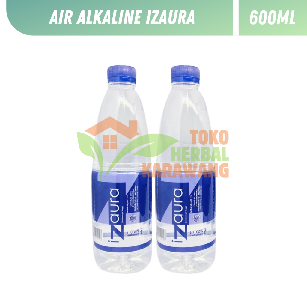 

iZaura - Air Minum Alkaline Tinggi PH 1 Botol @600ml