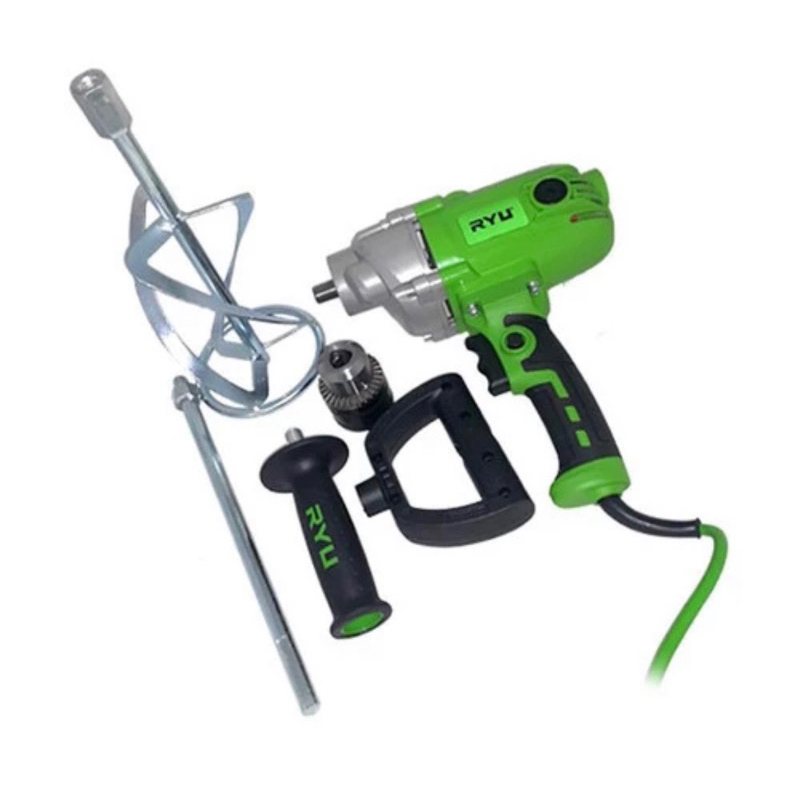 RYU Mesin Bor 16mm RED 16 mm / Mixer Pengaduk Cat Electric 950 Watt