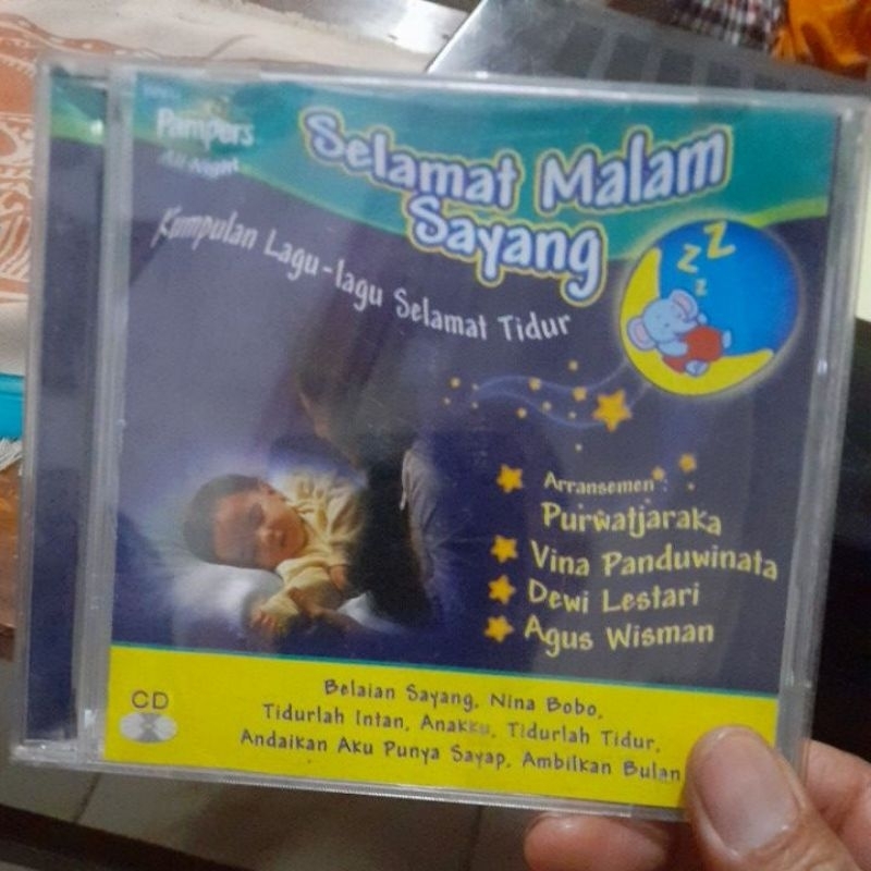 cd musik anak anak selamat malam sayang(CD594)