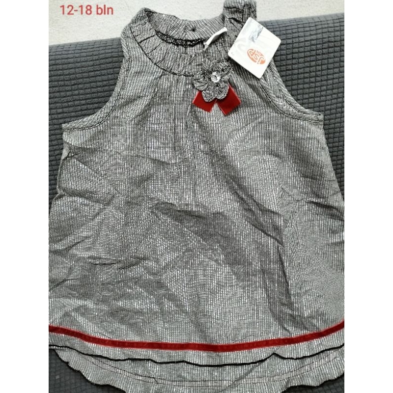 Jsp dress kutung anak perempuan 12-18 bulan
