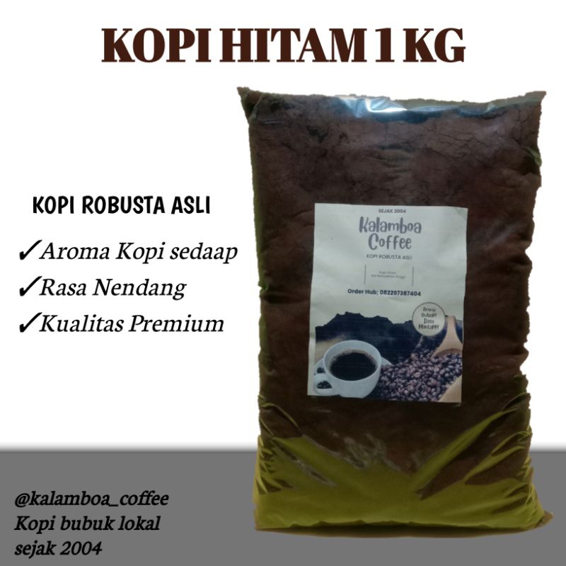 

KOPI HITAM 1KG (PREMIUM) RASA ENAKK