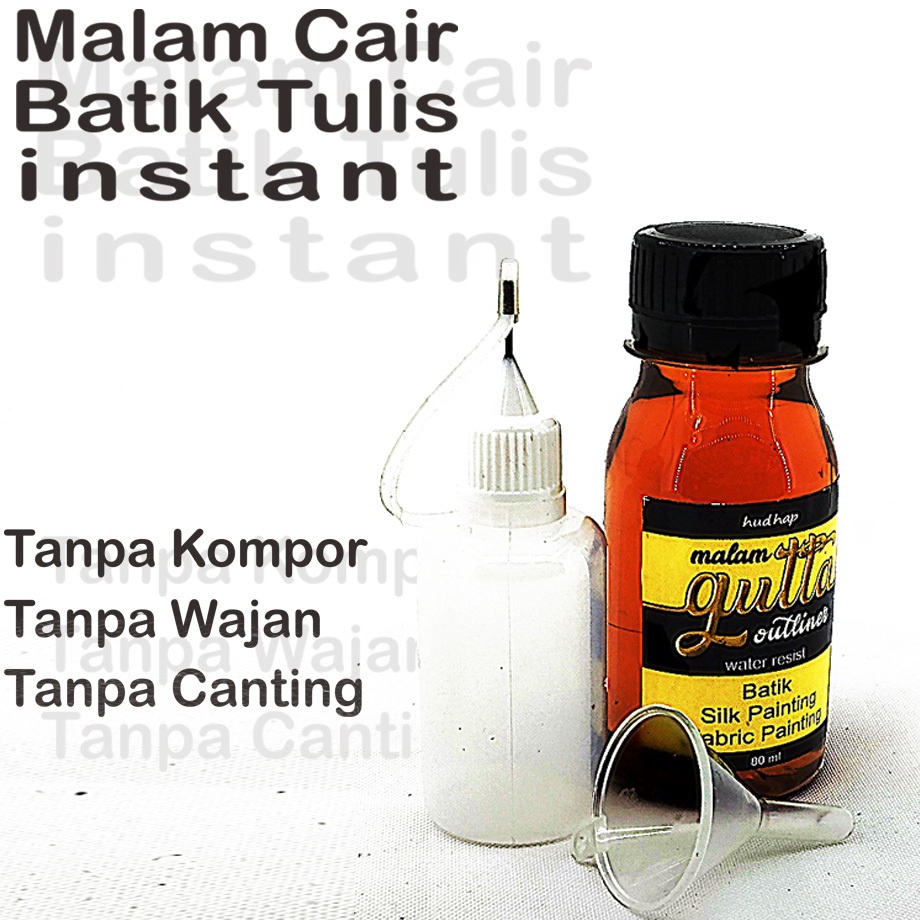 

Super Promosi Malam batik cair Alat membatik instan 8 ml