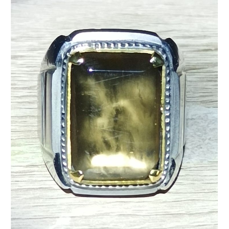 Batu kecubung teh serat es