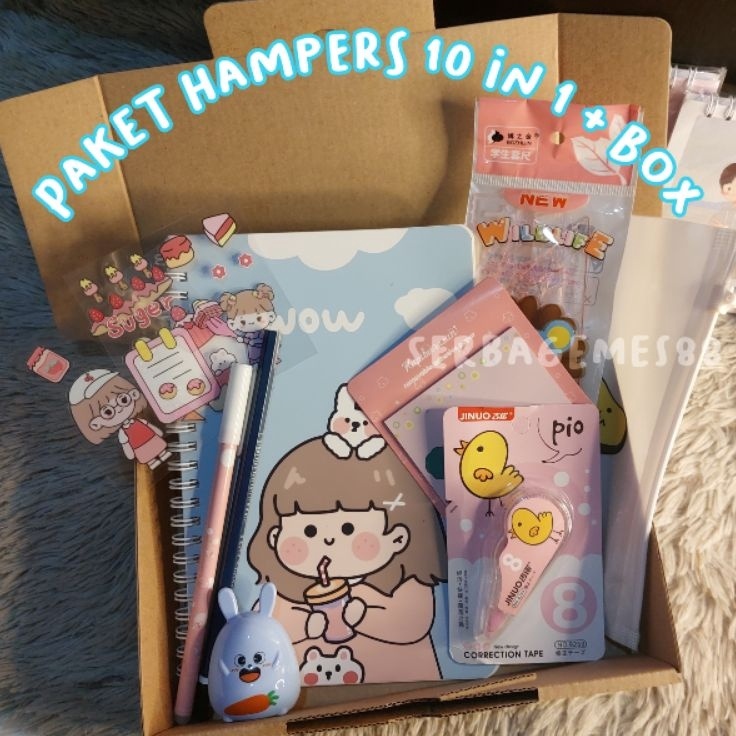 

Big Discount serbagemes88 PAKET ALAT TULIS 1 IN 1 LENGKAP STATIONERY HADIAH LUCU HAMPERS ULANG TAHUN HAMPERS MURAH MERIAH KADO ULANG TAHUN CEWEK HADIAH ULANG TAHUN ALAT TULIS SET SEKOLAH BUKU TULIS PAKET ALAT TULIS KADO UNIK UN