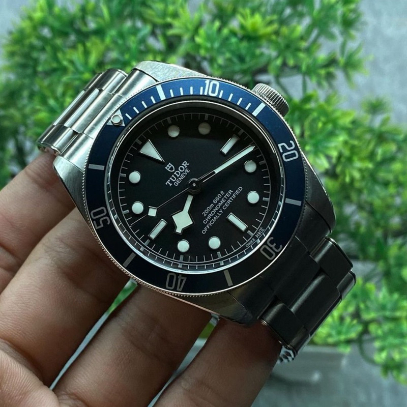 Tudor Black Bay 41 Black Rose Dian & Blue Bazel Automatic Movement