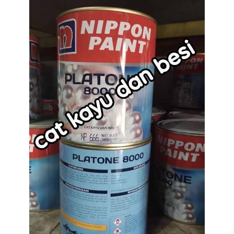 cat kayu dan besi nippon paint platone ( 1 kg )