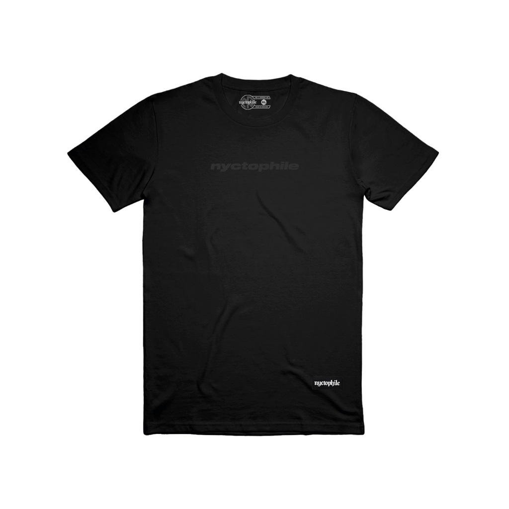 Nyctophile - Baju Distro Hitam Keren Reguler Unisex