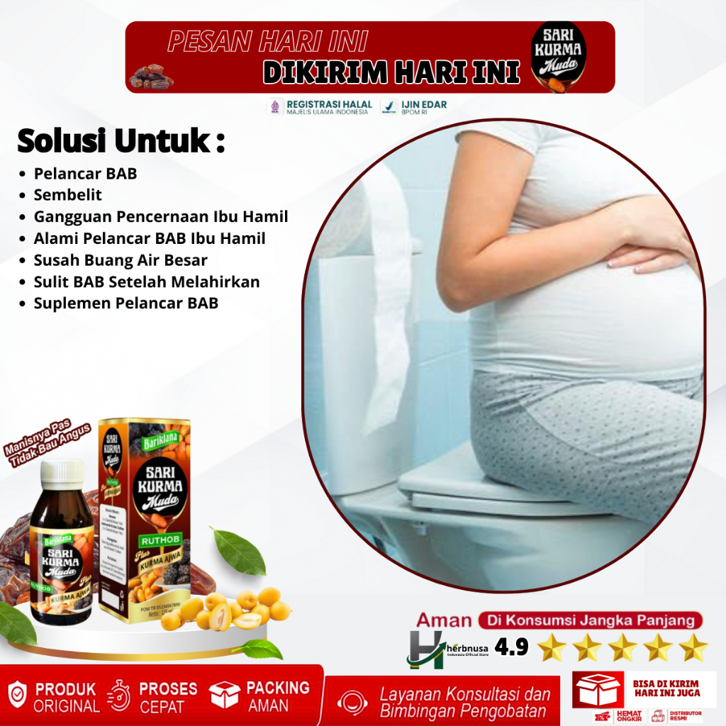 Obat Pelancar BAB, Obat Sembelit, Gangguan Pencernaan Ibu Hamil, Obat Alami Pelancar BAB Ibu Hamil, 