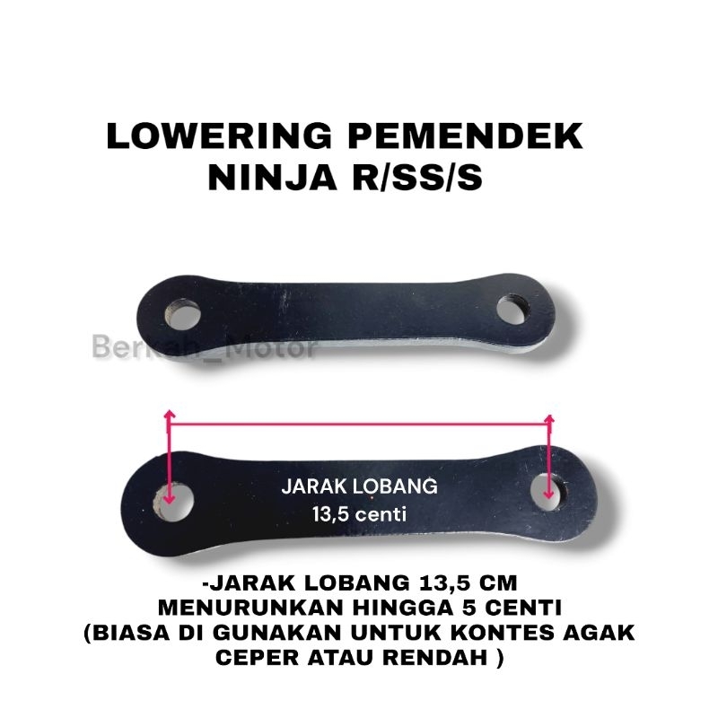 Pemendek Monoshock Ninja R RR SS Lowering Kit Ninja 150 R RR