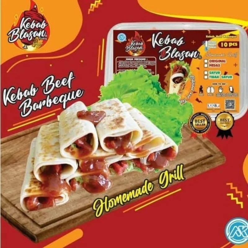 

kebab blasan isi 10pc